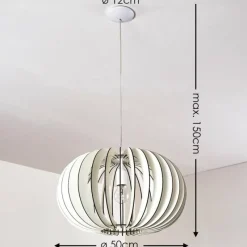 hofstein Suspension Valkom Blanc, 1 lumière* Suspensions