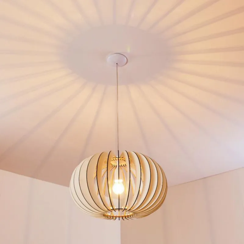 hofstein Suspension Valkom Blanc, 1 lumière* Suspensions