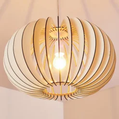 hofstein Suspension Valkom Blanc, 1 lumière* Suspensions