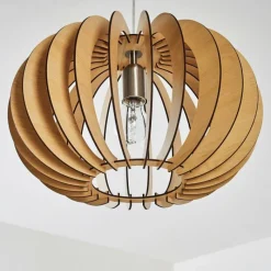 Lampes À Boules-hofstein Suspension Valkom Nickel mat, 1 lumière