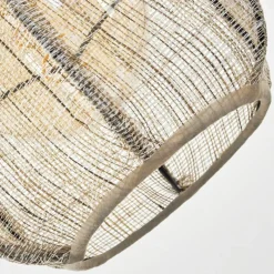 Lampes En Tissu-hofstein Suspension Vallito Noir, 1 lumière