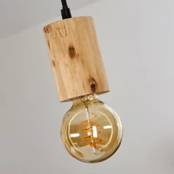 Lampes Vintages & Rétros-hofstein Suspension Vasanello Noir, 5 lumières