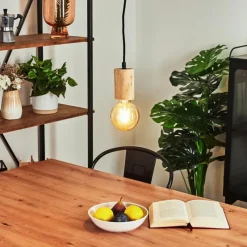 Luminaires Scandinaves-hofstein Suspension Vasanello Noir, 1 lumière