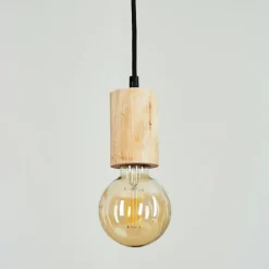 Luminaires Scandinaves-hofstein Suspension Vasanello Noir, 1 lumière