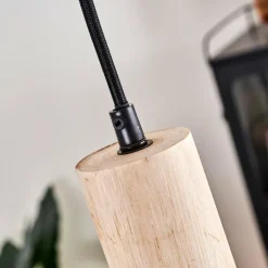 Lampes Vintages & Rétros-hofstein Suspension Vasanello Noir, 3 lumières