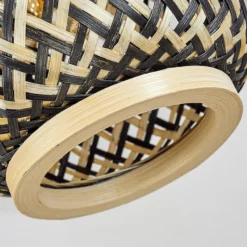 Luminaires Scandinaves-hofstein Suspension Venus Noir, 3 lumières