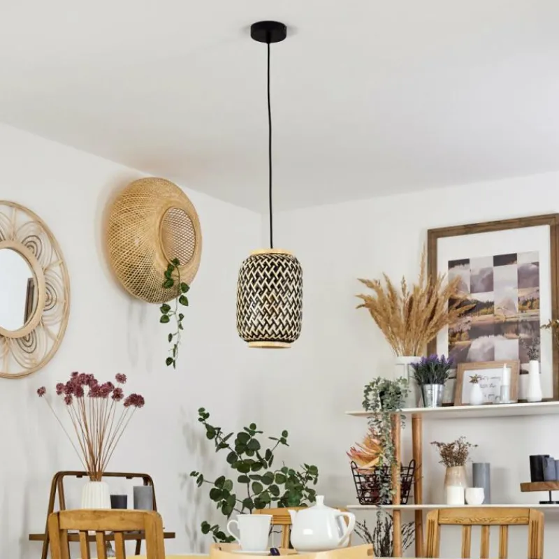 Luminaires Scandinaves-hofstein Suspension Venus Noir, 1 lumière