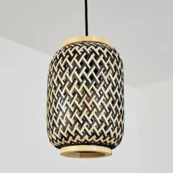 Luminaires Scandinaves-hofstein Suspension Venus Noir, 1 lumière