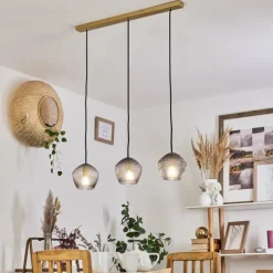 Luminaires Scandinaves-hofstein Suspension Vera Laiton, 3 lumières