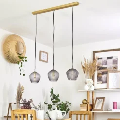 Luminaires Scandinaves-hofstein Suspension Vera Laiton, 3 lumières