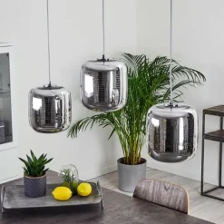 hofstein Suspension Verasara Chrome, 3 lumières