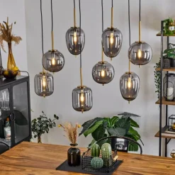 hofstein Suspension Verbania Laiton, 8 lumières