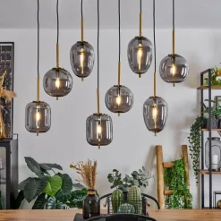 hofstein Suspension Verbania Laiton, 8 lumières