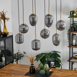 hofstein Suspension Verbania Laiton, 8 lumières