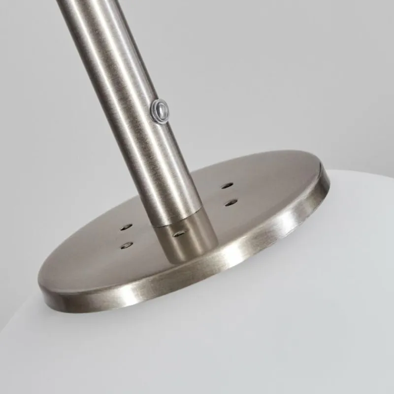 hofstein Suspension Verbania Nickel mat, 5 lumières