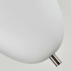 hofstein Suspension Verbania Nickel mat, 3 lumières