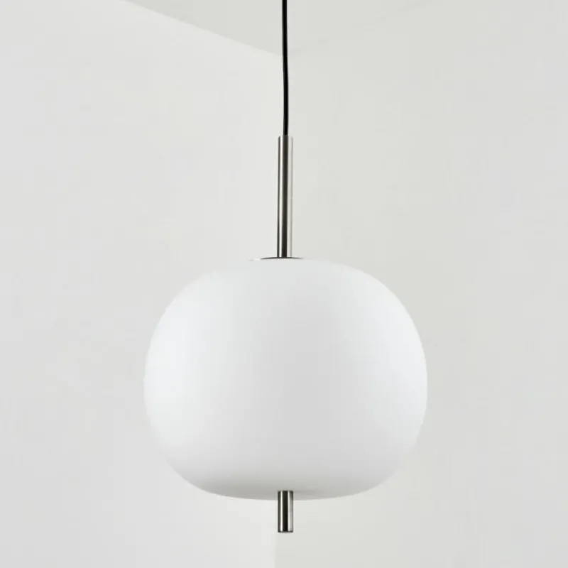 hofstein Suspension Verbania Nickel mat, 1 lumière