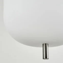 hofstein Suspension Verbania Nickel mat, 1 lumière