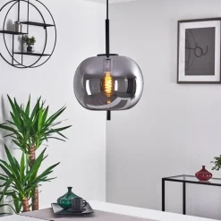 hofstein Suspension Verbania Noir, 1 lumière