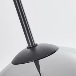 Suspension Verre Fumé-hofstein Suspension Verre 15 cm, 20 cm, 25 cm Koyoto Chrome, Fumé, 3 lumières