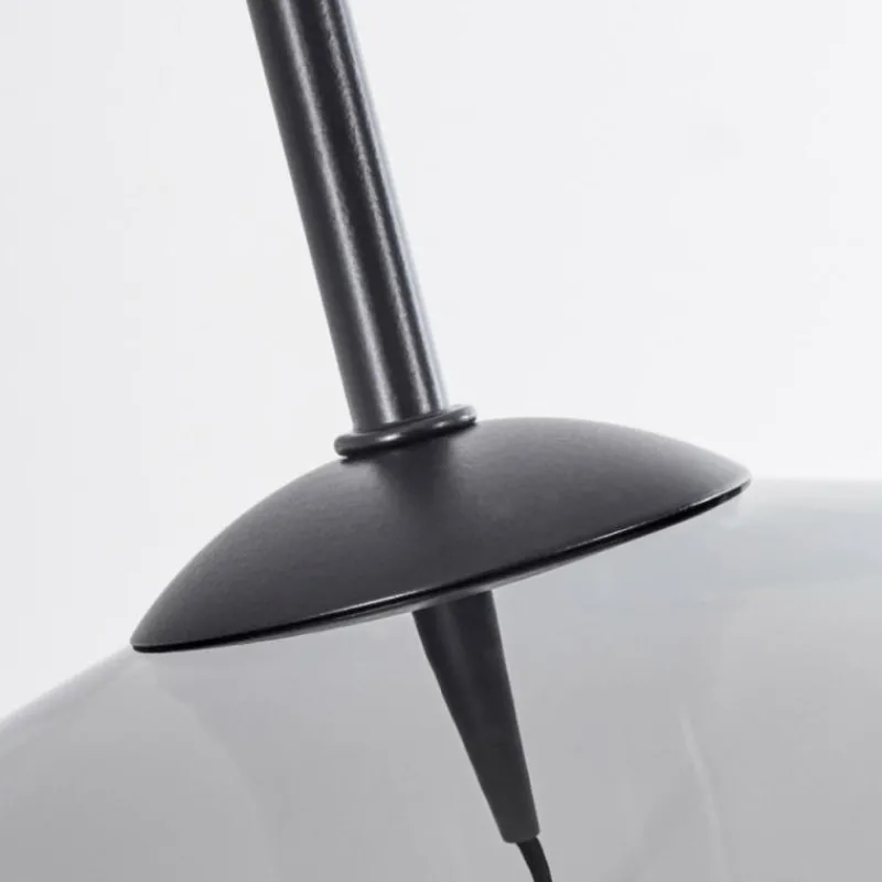 Suspension Verre Fumé-hofstein Suspension Verre 15 cm, 20 cm, 25 cm, 30cm Koyoto Chrome, Clair, Fumé, 5 lumières