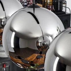 Suspension Verre Fumé-hofstein Suspension Verre 30 cm Koyoto Chrome, Fumé, 3 lumières