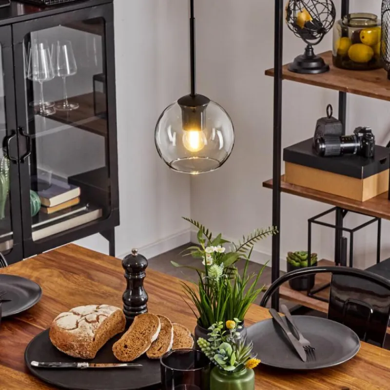 hofstein Suspension Verre 15 cm Koyoto Clair, 1 lumière