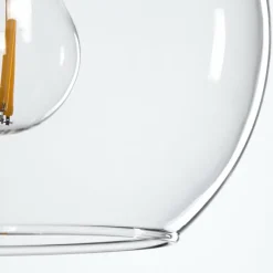 hofstein Suspension Verre 15 cm Koyoto Clair, 1 lumière