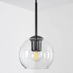 hofstein Suspension Verre 15 cm Koyoto Clair, 1 lumière