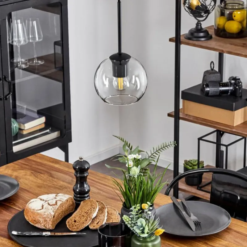 hofstein Suspension Verre 15 cm Koyoto Clair, 1 lumière