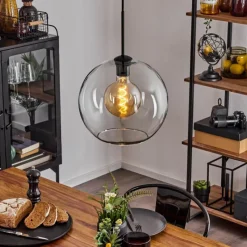 hofstein Suspension Verre 30 cm Koyoto Clair, 1 lumière