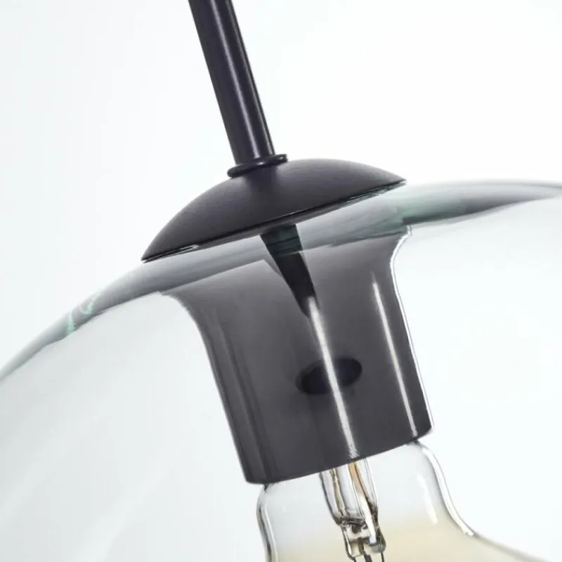 hofstein Suspension Verre 30 cm Koyoto Clair, 1 lumière