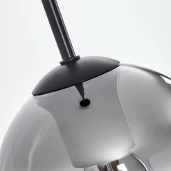 Suspension Verre Fumé-hofstein Suspension Verre 15 cm Koyoto Clair, Fumé, 1 lumière