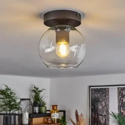 hofstein Suspension Verre 15 cm Koyoto Clair, 1 lumière