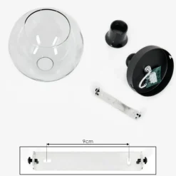 hofstein Suspension Verre 15 cm Koyoto Clair, 1 lumière