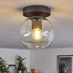 hofstein Suspension Verre 15 cm Koyoto Clair, 1 lumière