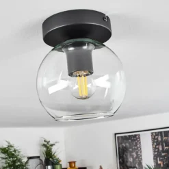 hofstein Suspension Verre 15 cm Koyoto Clair, 1 lumière