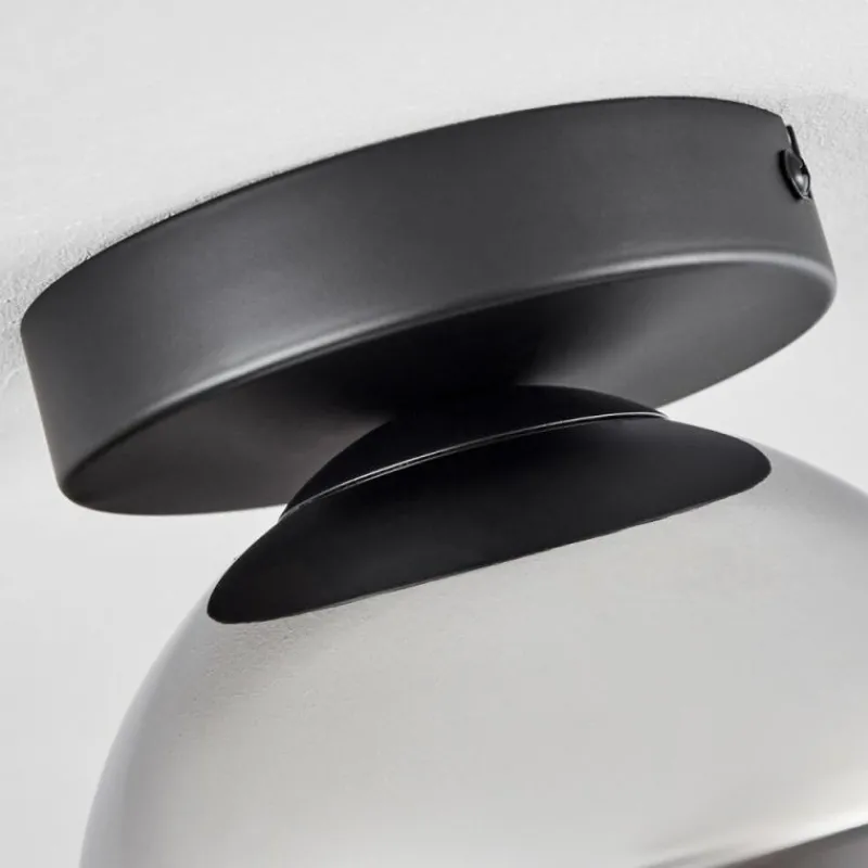 Suspension Verre Fumé-hofstein Suspension Verre 15 cm Koyoto Chrome, Fumé, 1 lumière