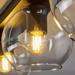 hofstein Suspension Verre 15 cm Koyoto Clair, 3 lumières