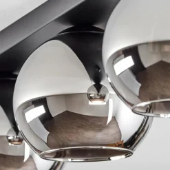 Suspension Verre Fumé-hofstein Suspension Verre 15 cm Koyoto Chrome, Fumé, 3 lumières