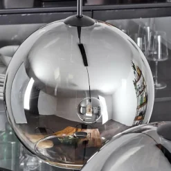 Suspension Verre Fumé-hofstein Suspension Verre 30 cm Koyoto Clair, Fumé, 2 lumières