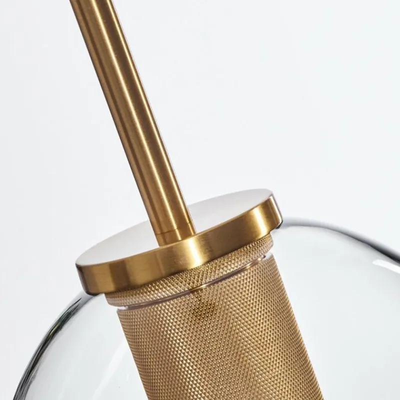 hofstein Suspension Verre 15 cm Koyoto Or, 1 lumière