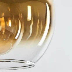 hofstein Suspension Verre 25 cm Koyoto Vieux laiton, 1 lumière