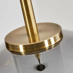 hofstein Suspension Verre 20 cm Koyoto Vieux laiton, 1 lumière