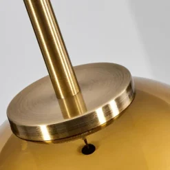 hofstein Suspension Verre 15 cm Koyoto Vieux laiton, 1 lumière