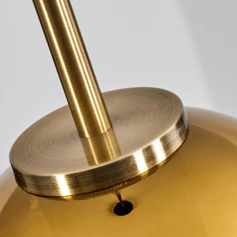 hofstein Suspension Verre 15 cm Koyoto Vieux laiton, 1 lumière