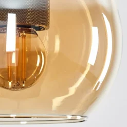 hofstein Suspension Verre 15 cm Koyoto Vieux laiton, 1 lumière