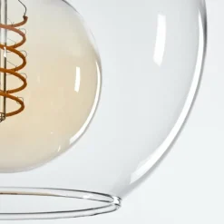 hofstein Suspension Verre 20 cm Koyoto Vieux laiton, 1 lumière