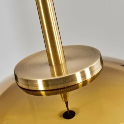 hofstein Suspension Verre 20 cm Koyoto Vieux laiton, 1 lumière