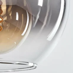 hofstein Suspension Verre 20 cm Koyoto Vieux laiton, 1 lumière